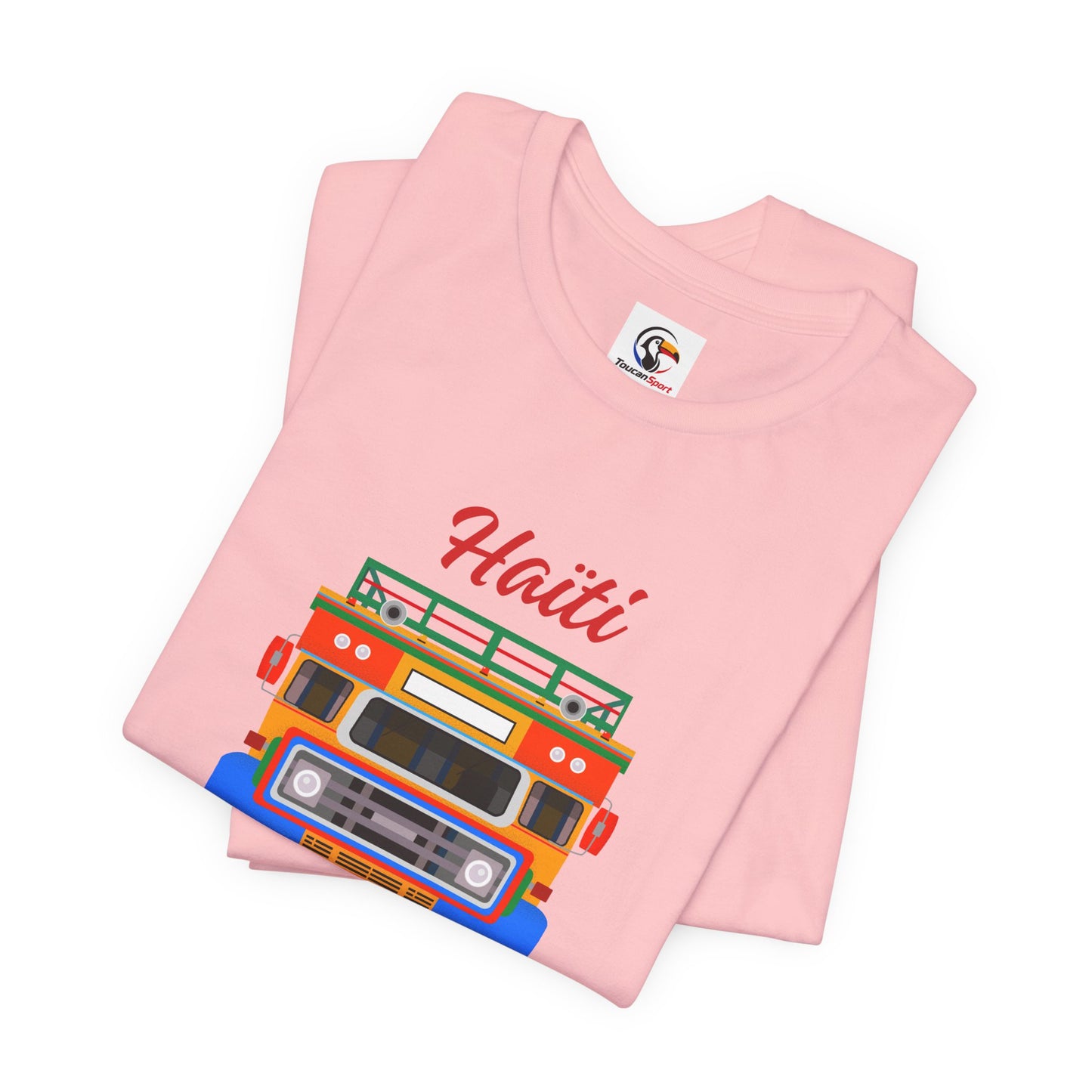 Haiti Tap-Tap Graphic Tee — Colorful Haitian Bus Shirt