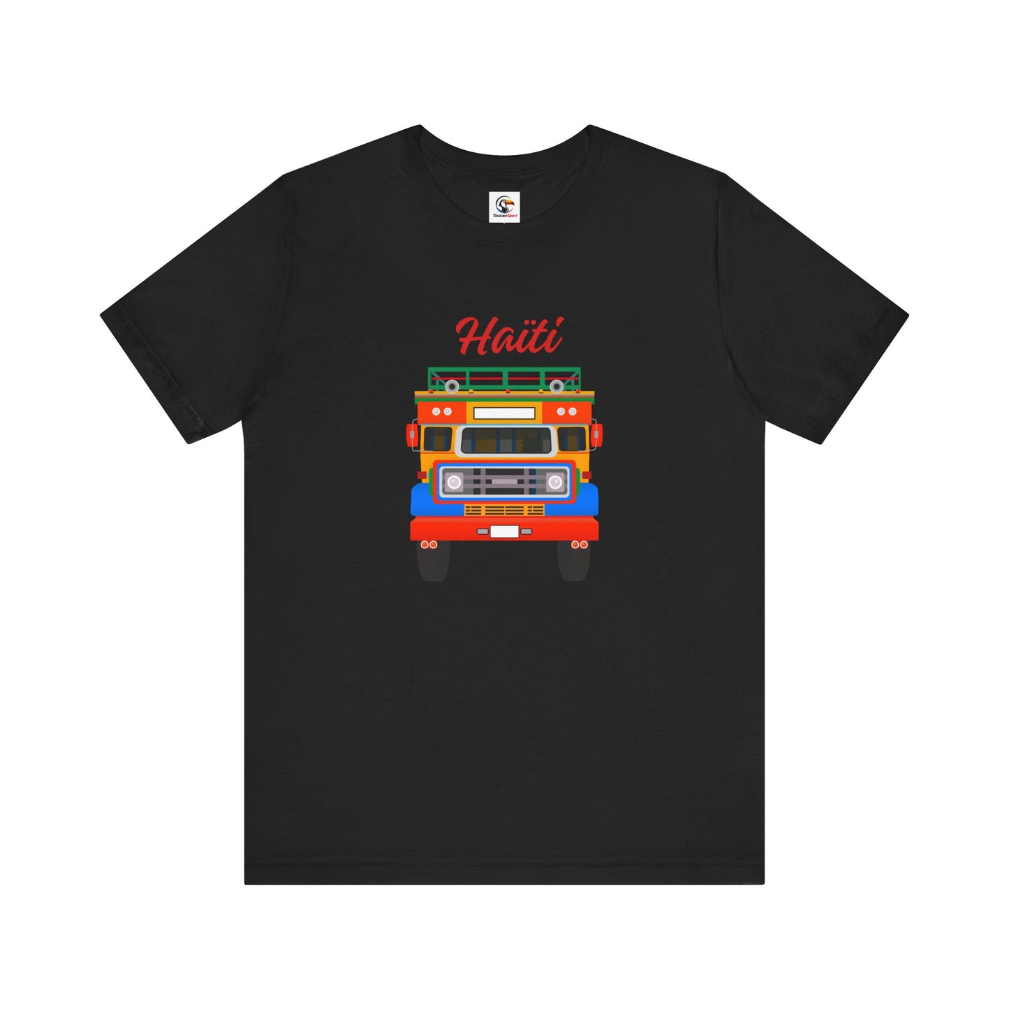 Haiti Tap-Tap Graphic Tee — Colorful Haitian Bus Shirt