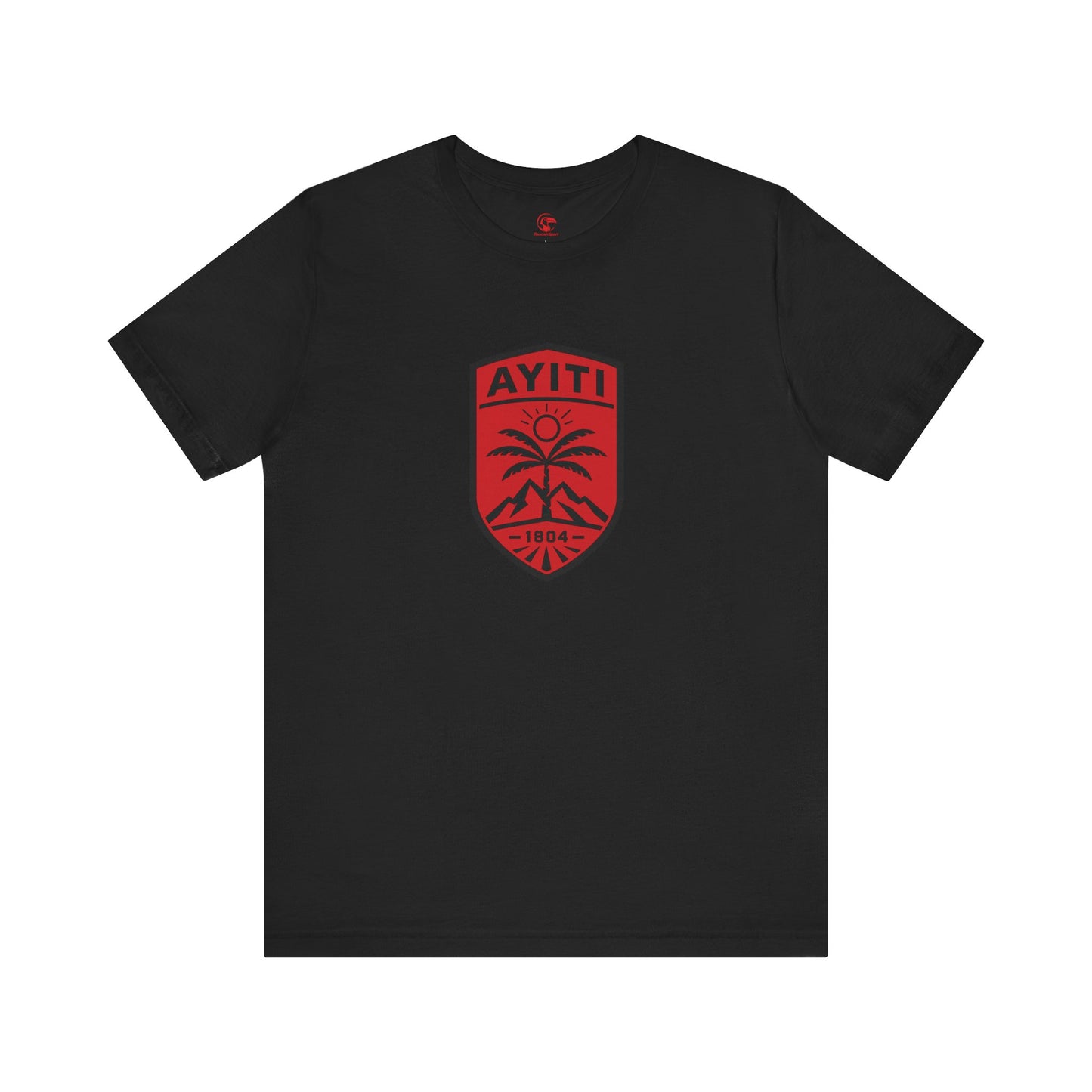 Ayiti Grenadye T-Shirt — Haitian Patriot Shield & Grenadier Design