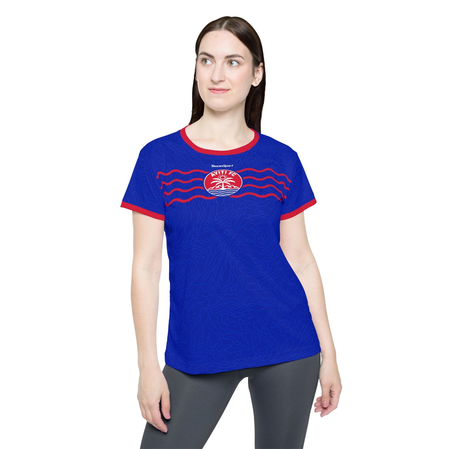 AYITI FC 2026 Women's Home Jersey · Four Waves