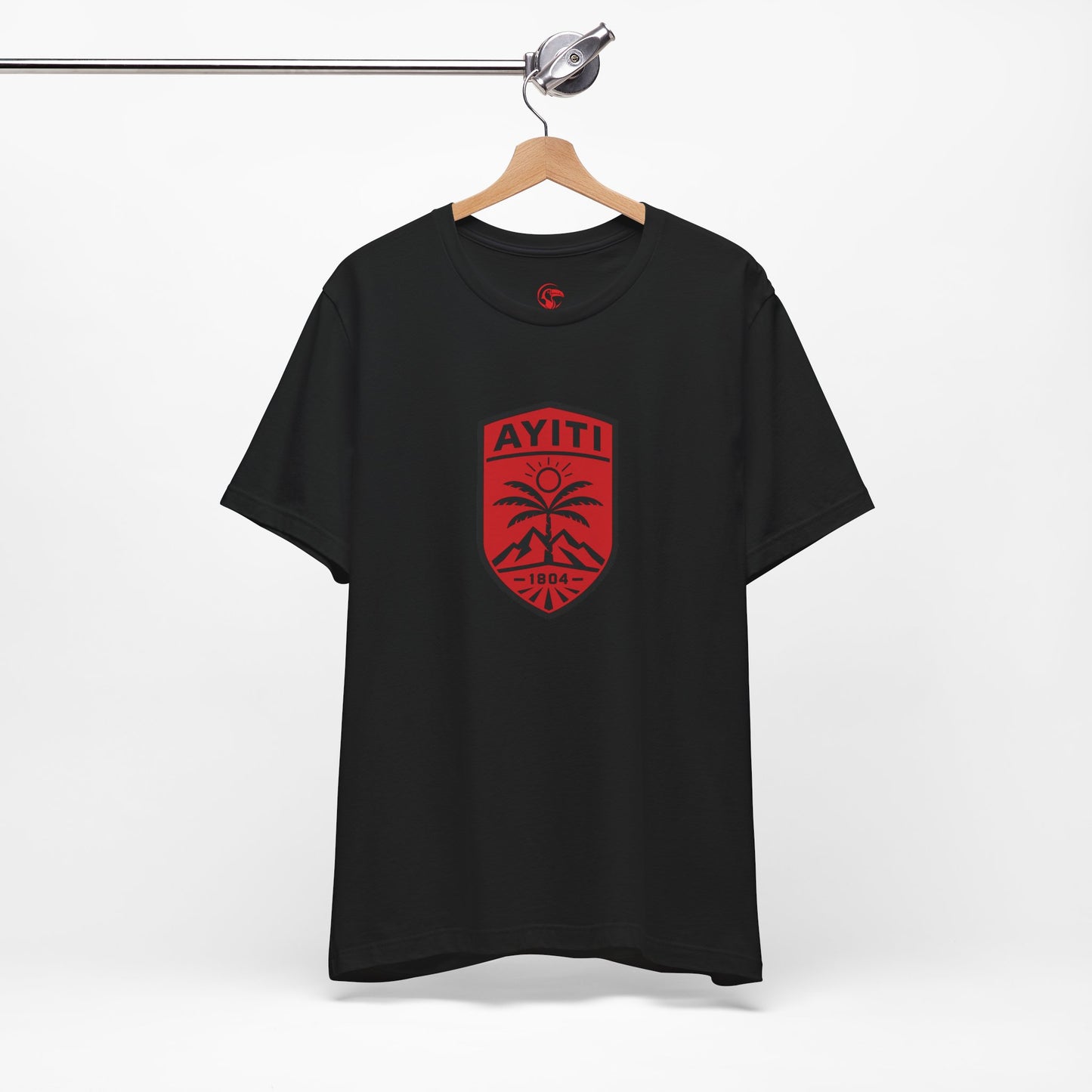 Ayiti Grenadye T-Shirt — Haitian Patriot Shield & Grenadier Design
