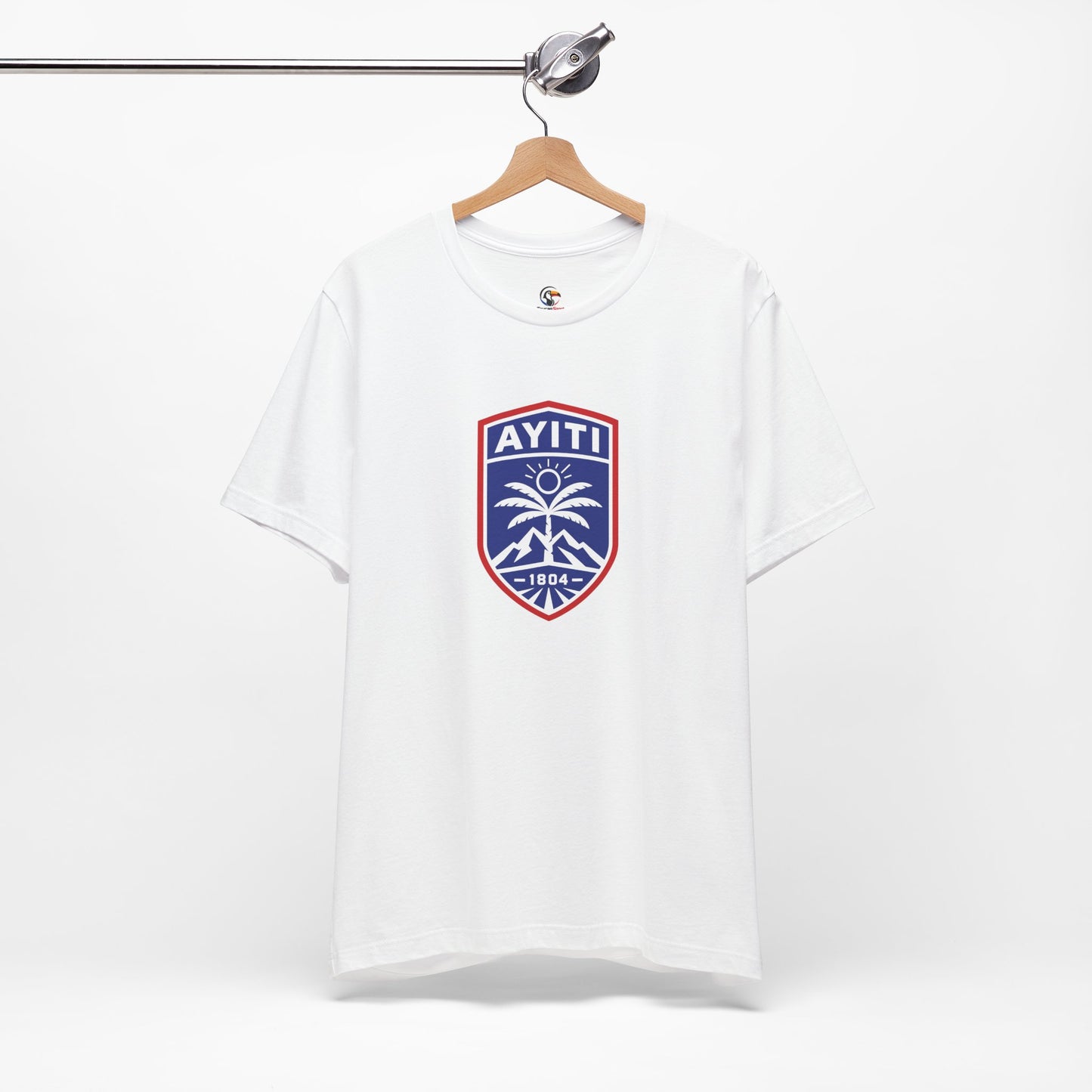 Ayiti Grenadye T-Shirt — Haitian Patriot Shield & Grenadier Design