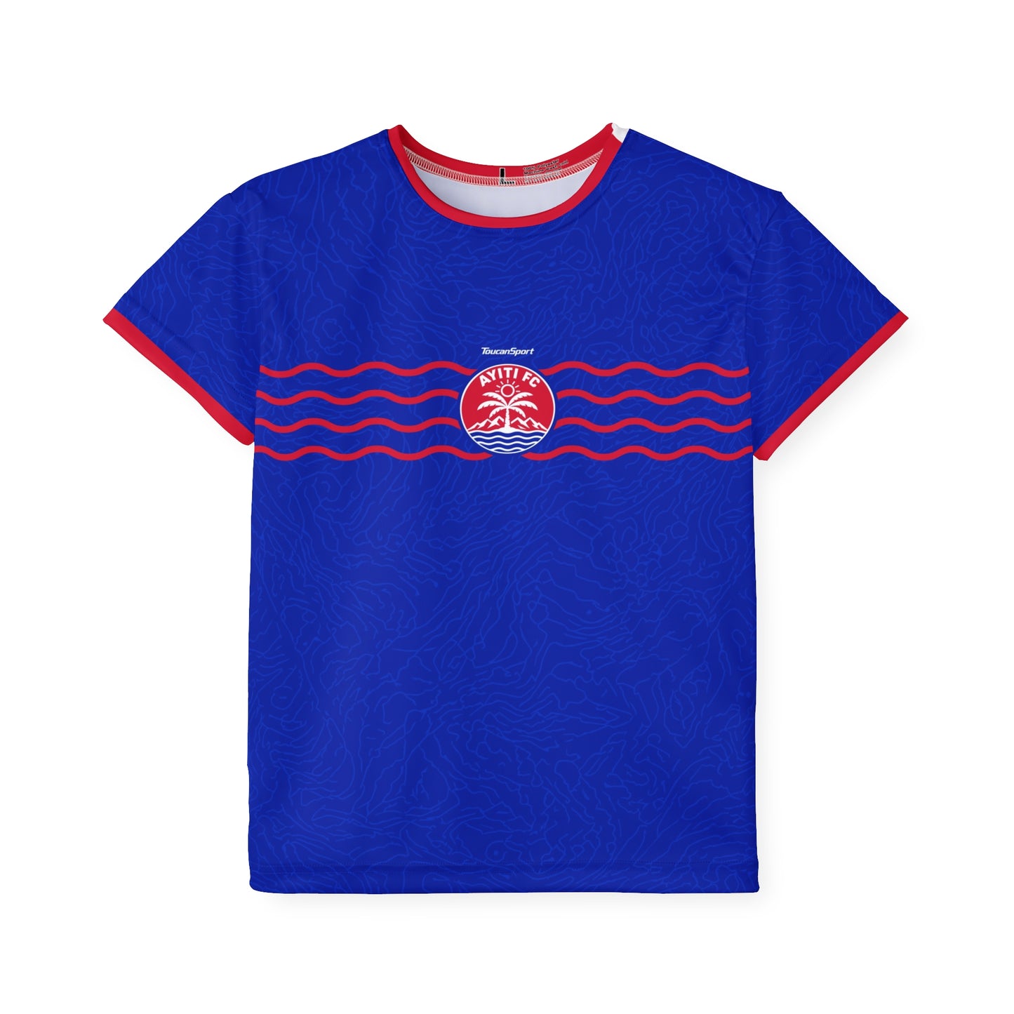 AYITI FC 2026 Youth Home Jersey · Four Waves