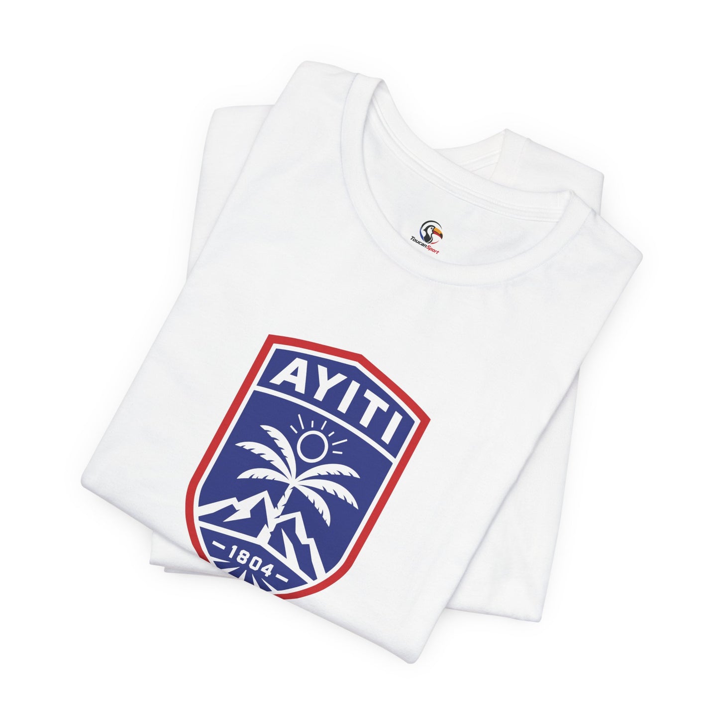 Ayiti Grenadye T-Shirt — Haitian Patriot Shield & Grenadier Design