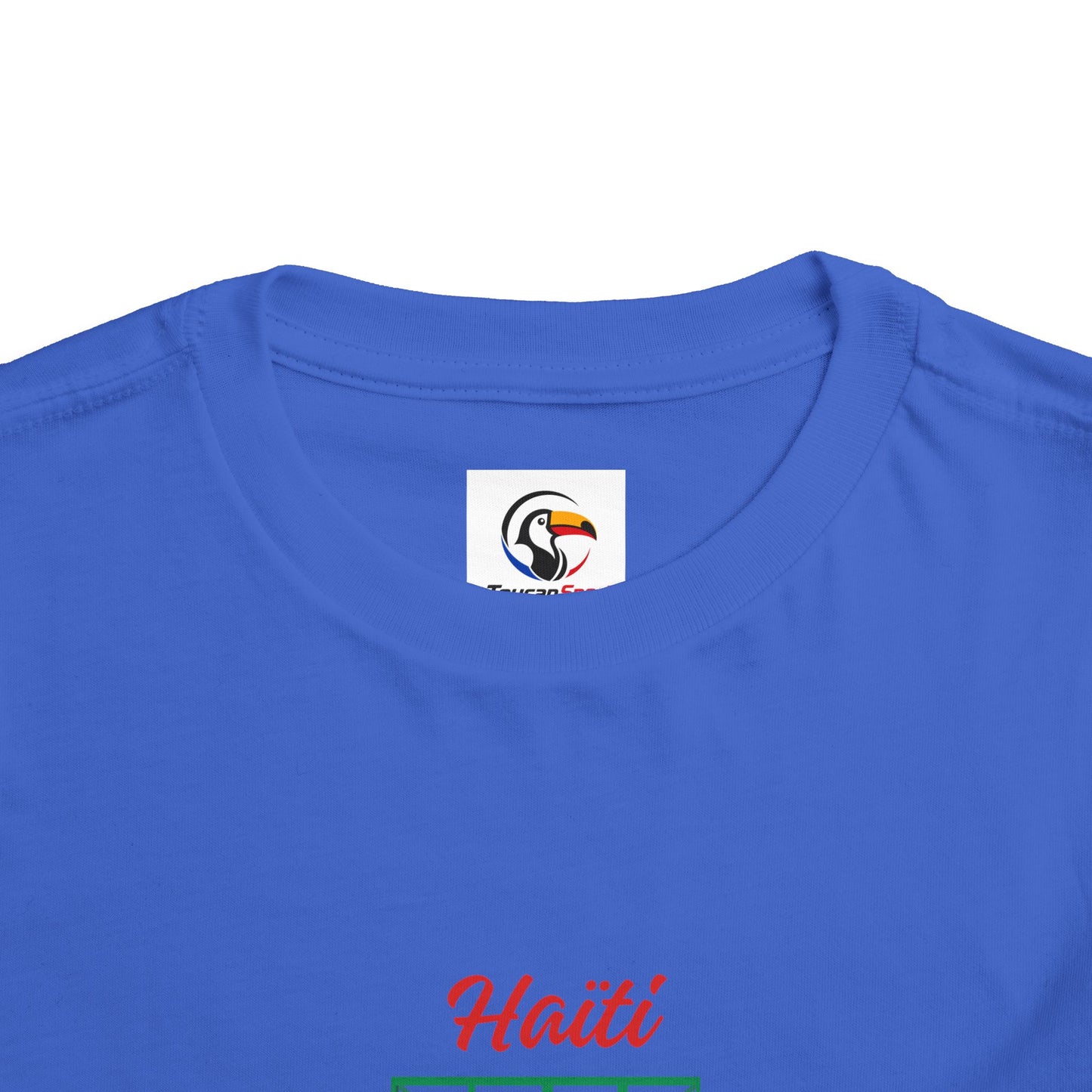 Toddler Tee — Colorful Haitian Tap-Tap Truck Graphic ("Haiti")