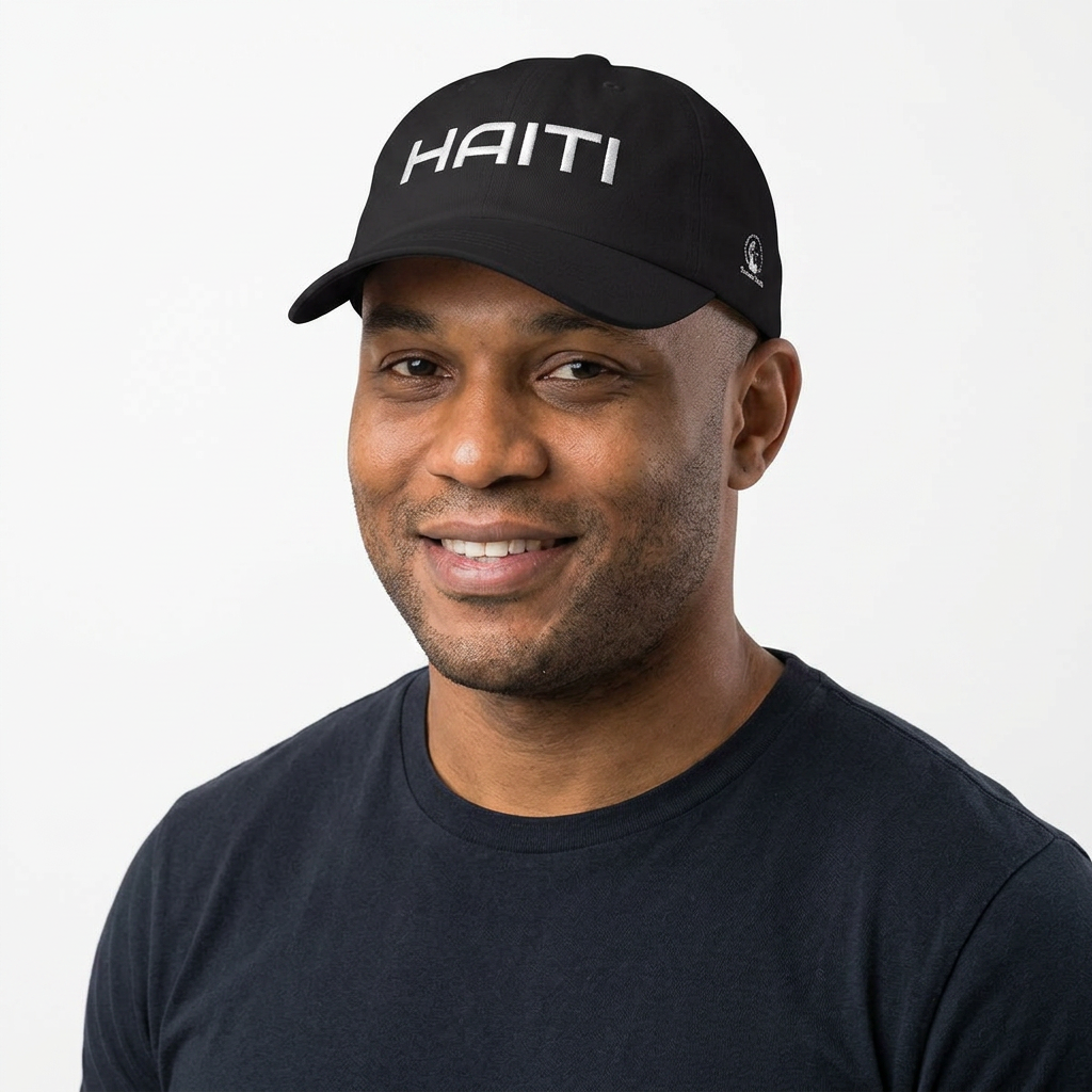 Haiti Embroidered Cap — Baseball Hat