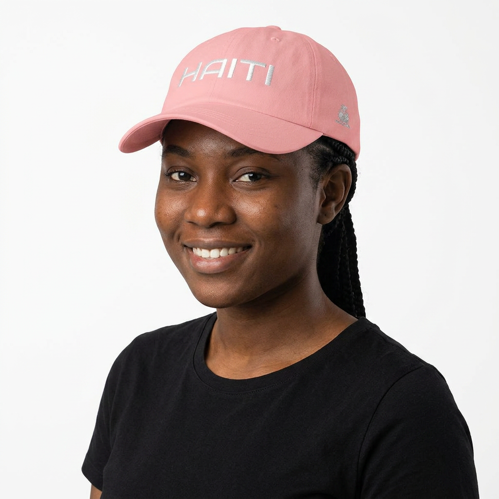 Haiti Embroidered Cap — Baseball Hat