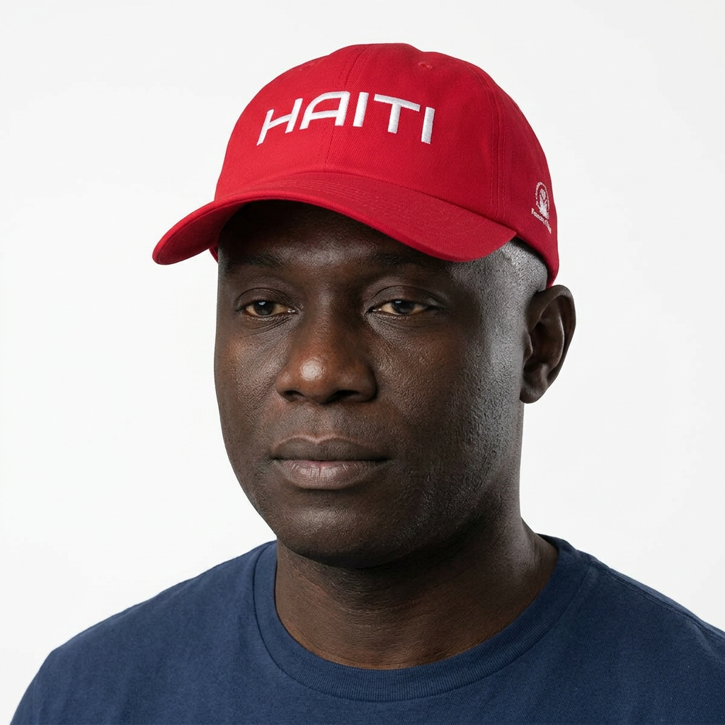 Haiti Embroidered Cap — Baseball Hat