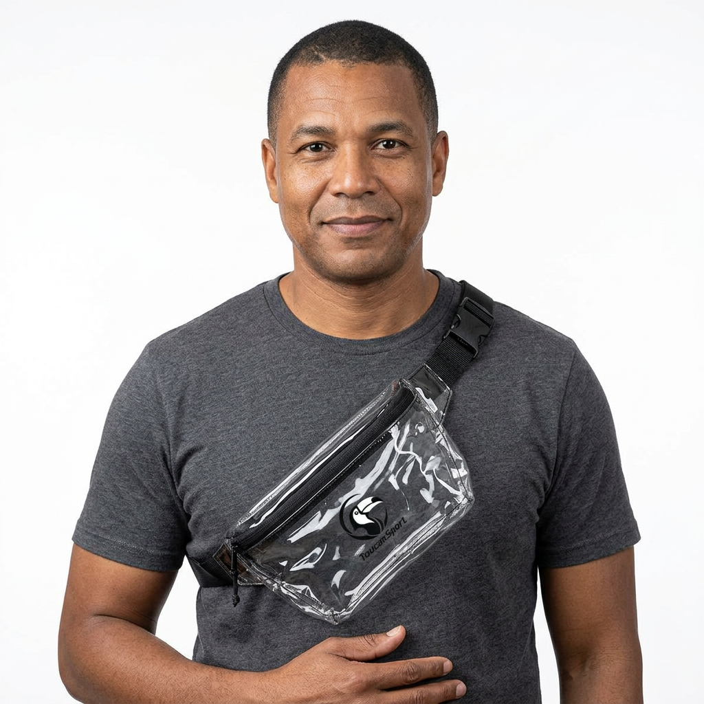 ToucanSport Clear Travel Fanny Pack