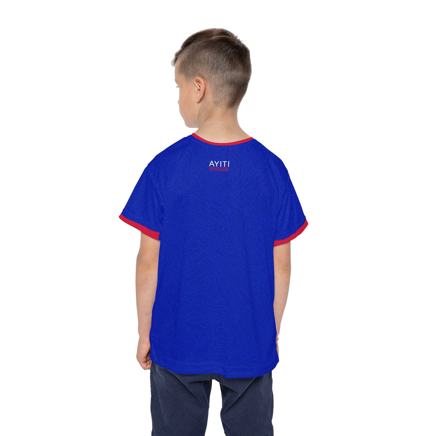 AYITI FC 2026 Youth Home Jersey · Four Waves