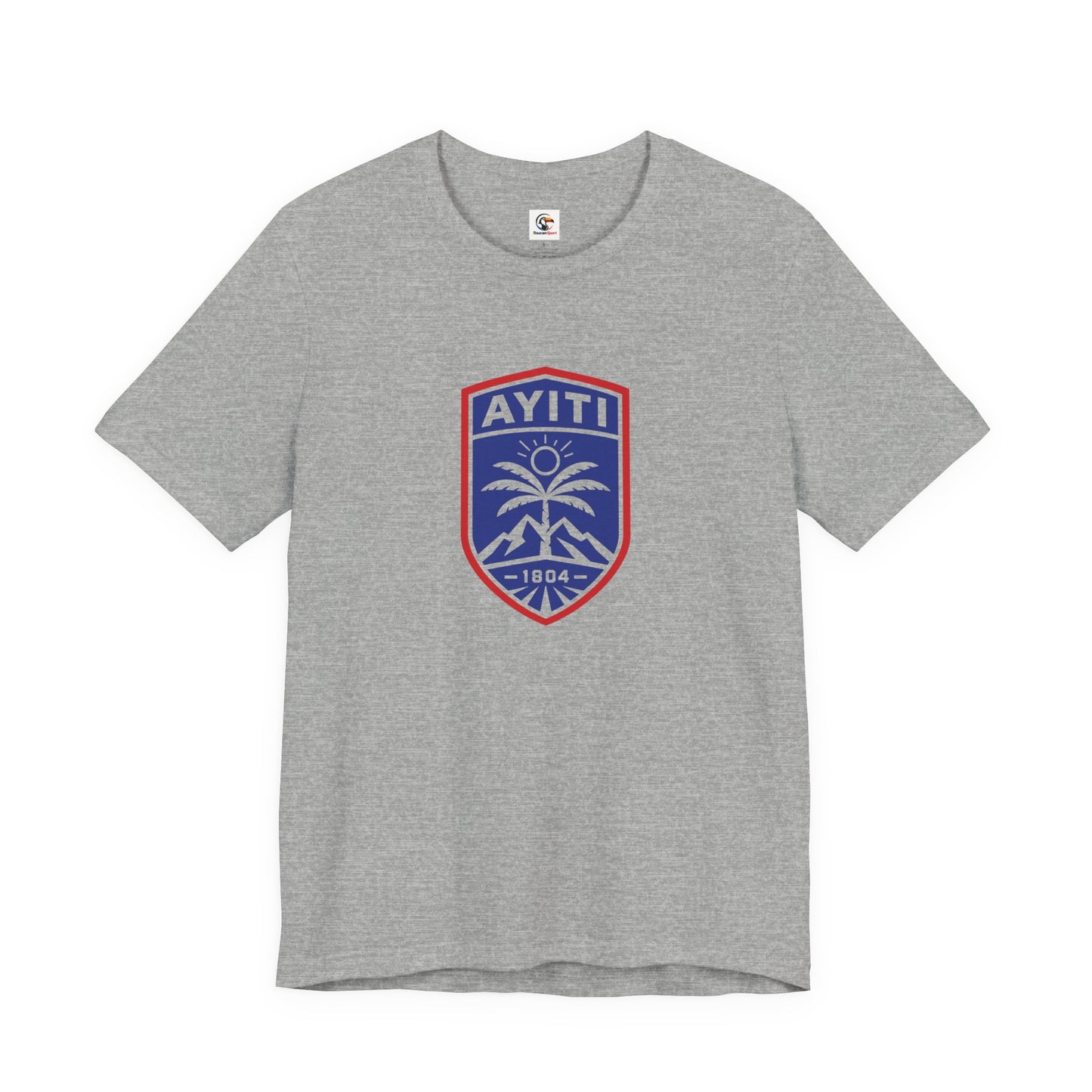 Ayiti Grenadye T-Shirt — Haitian Patriot Shield & Grenadier Design