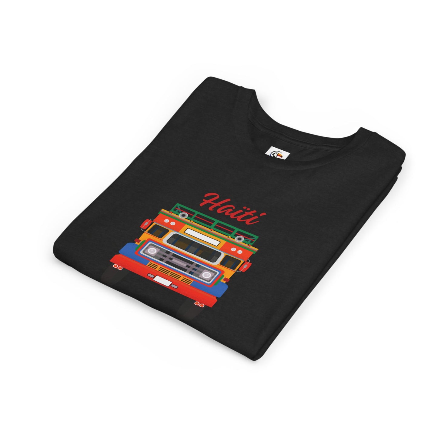 Youth Tee — Colorful Haiti Tap Tap Bus Design