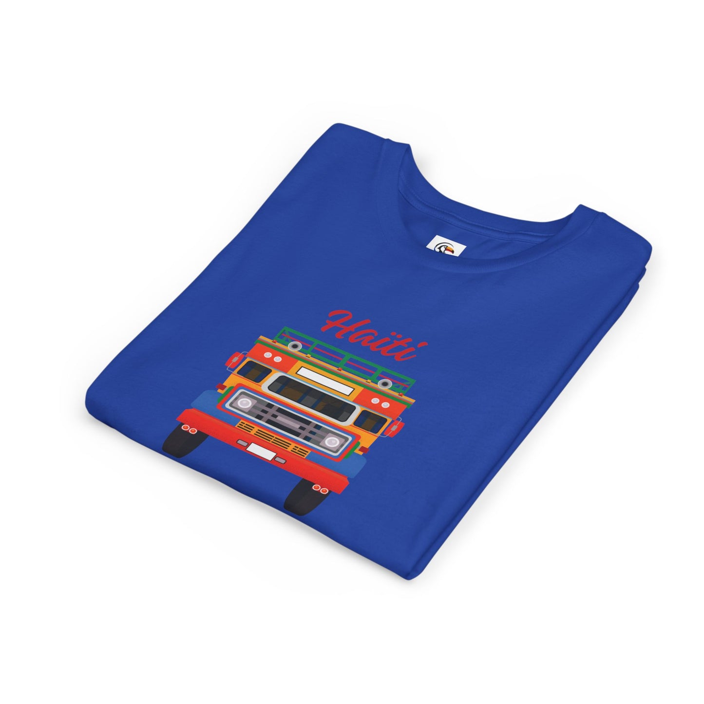 Youth Tee — Colorful Haiti Tap Tap Bus Design
