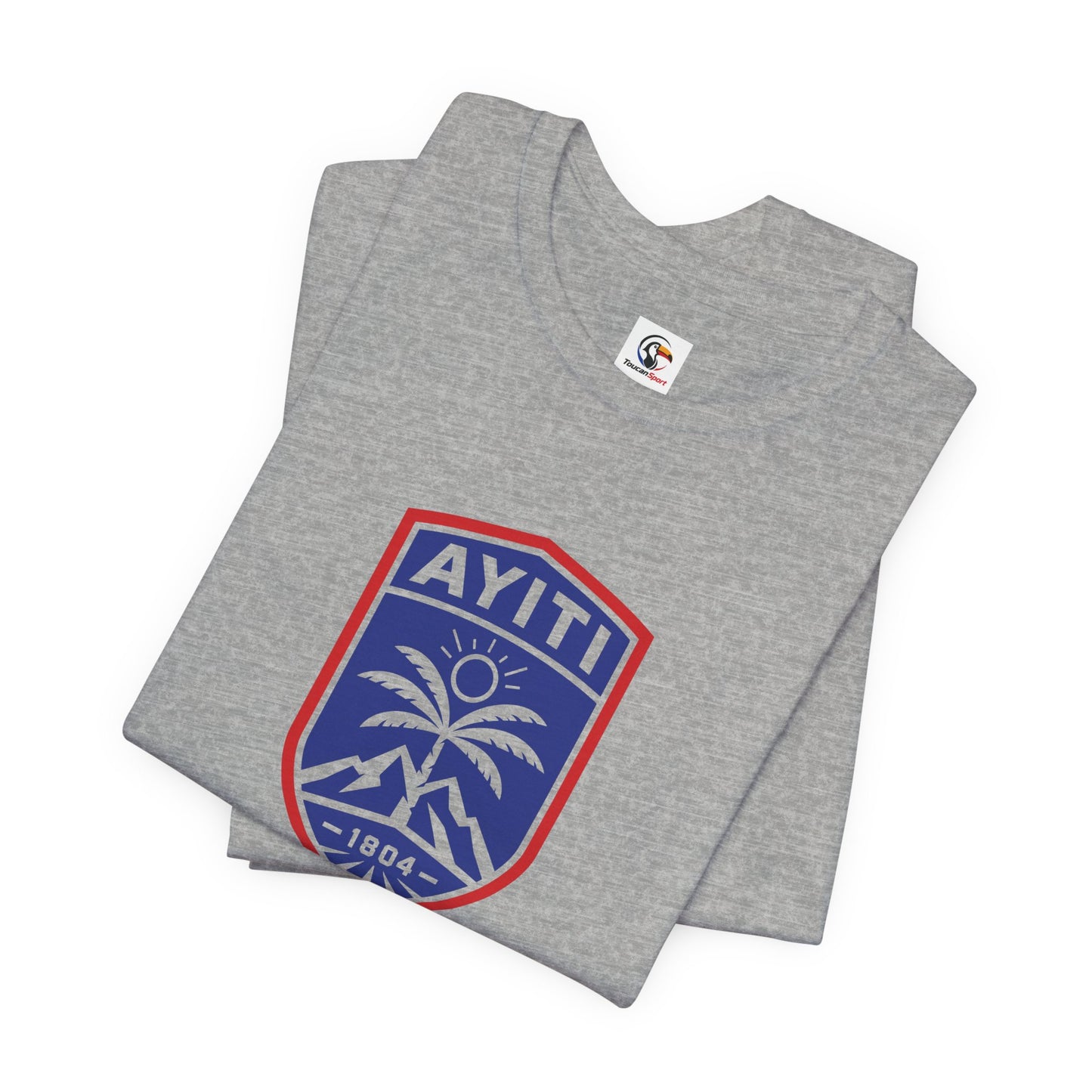 Ayiti Grenadye T-Shirt — Haitian Patriot Shield & Grenadier Design