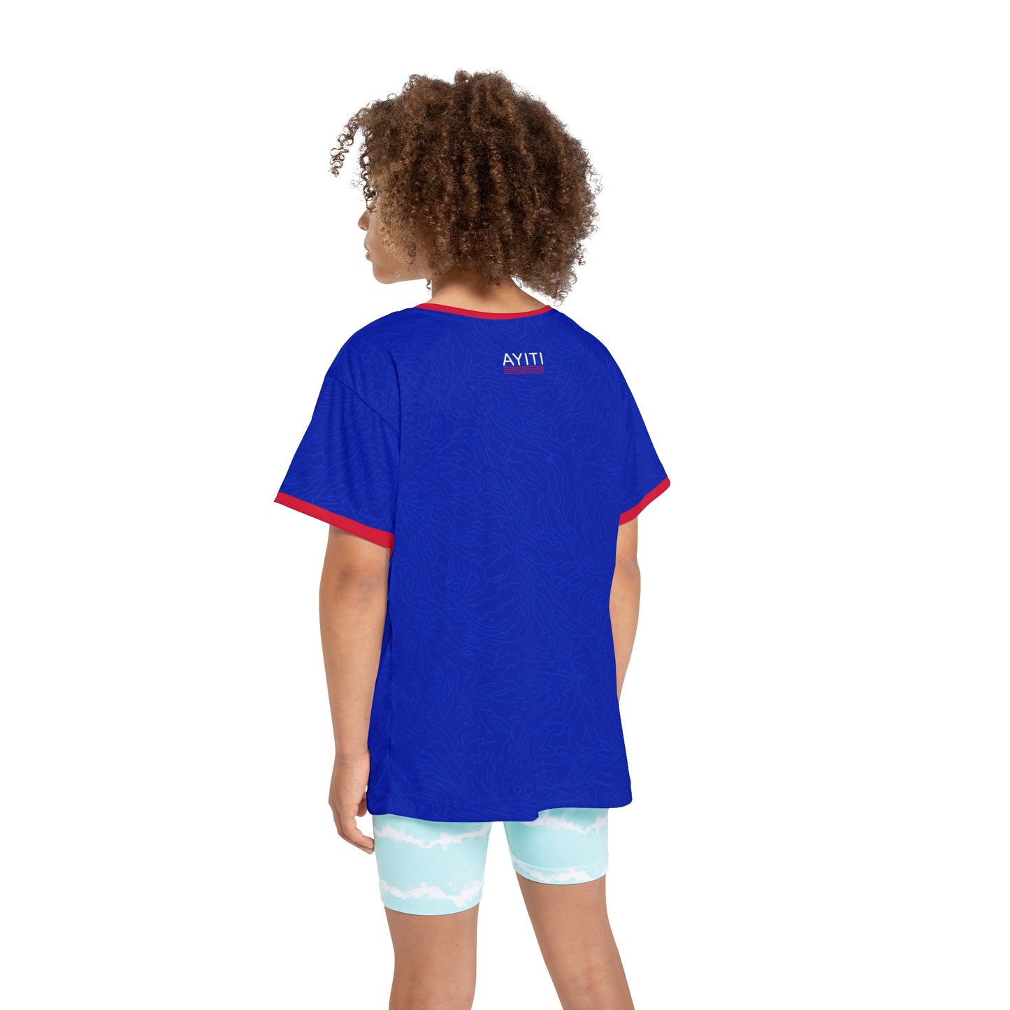 AYITI FC 2026 Youth Home Jersey · Four Waves