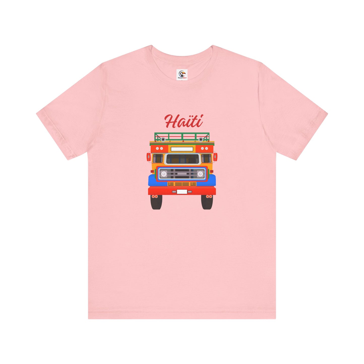 Haiti Tap-Tap Graphic Tee — Colorful Haitian Bus Shirt