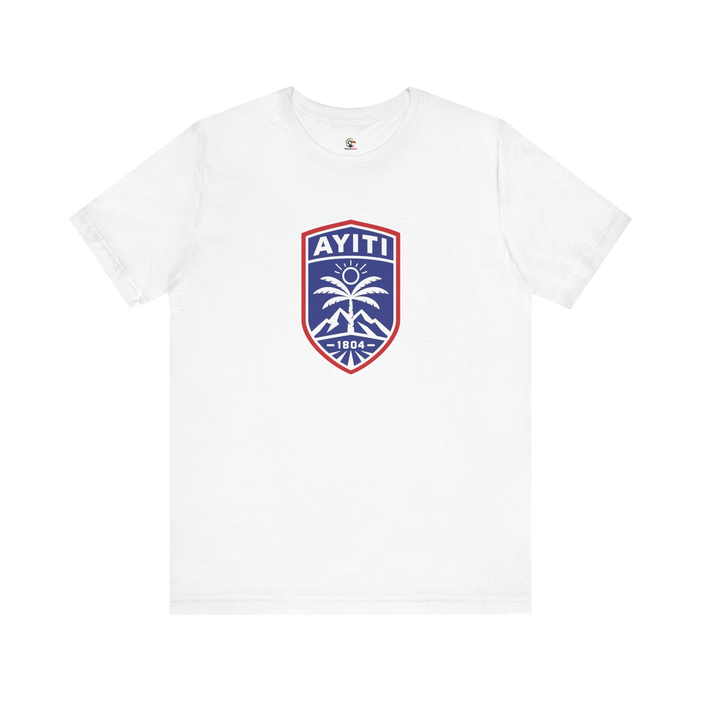 Ayiti Grenadye T-Shirt — Haitian Patriot Shield & Grenadier Design