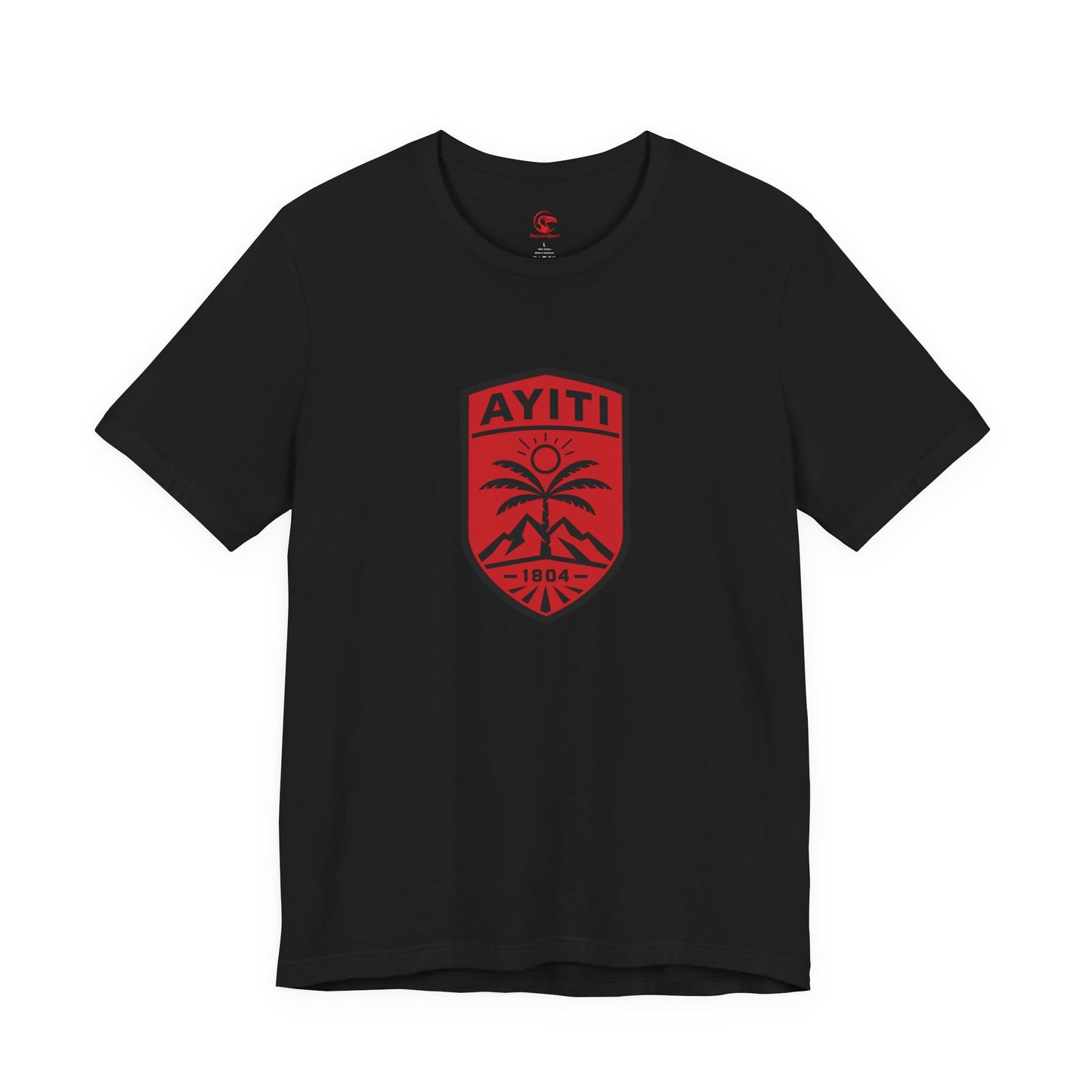 Ayiti Grenadye T-Shirt — Haitian Patriot Shield & Grenadier Design