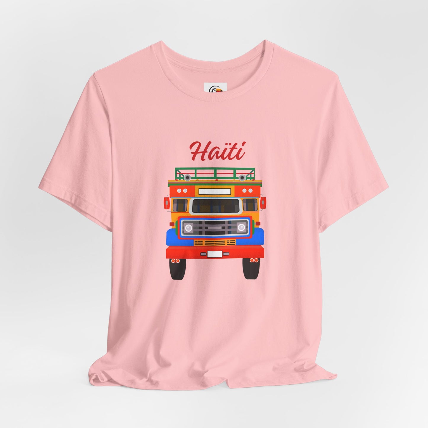 Haiti Tap-Tap Graphic Tee — Colorful Haitian Bus Shirt